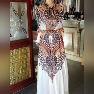 Ellie Saab designer like genesis new set  blouse and skirt